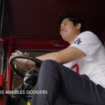 2025 Dodgers Love L.A. Tour: Shohei Ohtani, Emmet Sheehan & Ben Casparius visit Fire Station 69