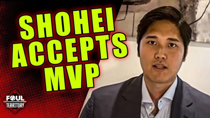 Exclusive: Shohei Ohtani NL MVP Acceptance Speech