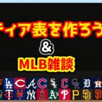 【MLB】ティアを決めよう!ナ・リーグ編  メジャー＆エンゼルス 雑談 ライブ  メジャーリーグ【ぶらっど】