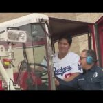 Shohei Ohtani, LA Dodgers visit, thank Pacific Palisades firefighters