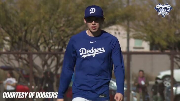 1st Look at Roki Sasaki, Shohei Ohtani Pitching, Yamamoto, & More Dodgers Spring Training BTS Day 1!