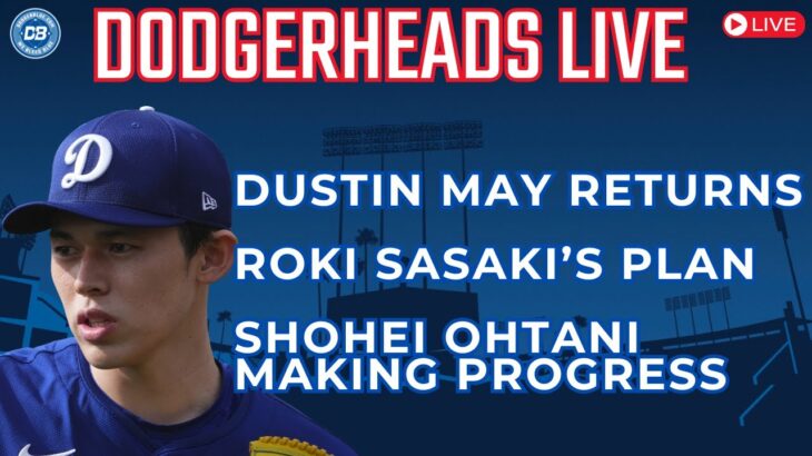 DodgerHeads Live: Dodgers decide on Roki Sasaki’s debut, big Shohei Ohtani update