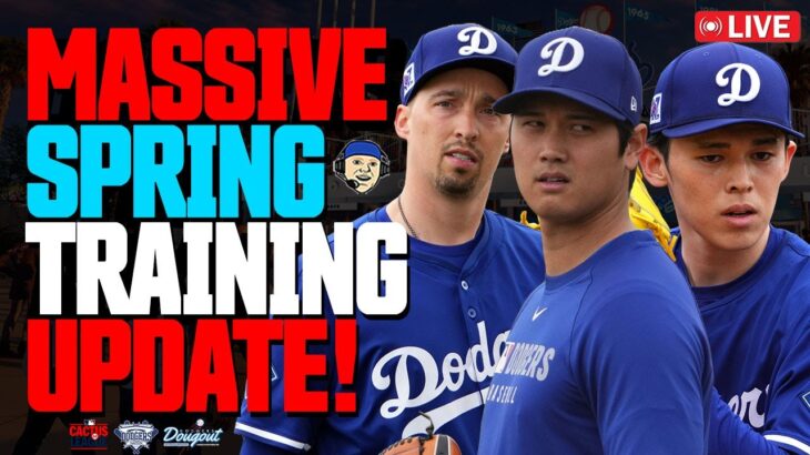 Massive Dodgers Spring Training Update! Roki Sasaki, Shohei Ohtani, Kershaw Contract Details & More!