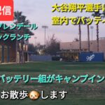 【ライブ配信】大谷翔平選手は壁当てと室内練習場でバッティング練習⚾️今日からバッテリー組がキャンプイン⚾️気ままにお散歩🐶します💫Shinsuke Handyman がライブ配信中！