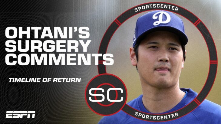 Shohei Ohtani speaks on shoulder surgery 👀 Detailing his return to Dodgers’ rotation | SportsCenter