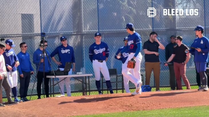 WATCH: Shohei Ohtani entire 4th Bullpen session at camelback Ranch 2/25/2025