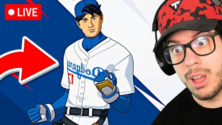 🔴LIVE! – I GOT *SHOHEI OHTANI* EARLY! (Fortnite)