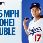 Shohei Ohtani hits a 118.5MPH DOUBLE! | 大谷翔平ハイライト