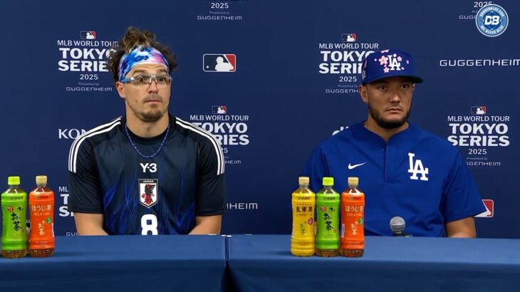 東京シリーズ： キケ・エルナンデス＆ミゲル・ロハス、大谷翔平主催のディナーで東京ドームを満喫 (Tokyo Series: Kiké Hernández & Miguel Rojas)