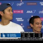 【報道陣の笑いを誘う一幕も！大谷翔平 試合後インタビュー】エンゼルスvsドジャース MLB2025スプリングトレーニング 3.1