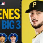 Paul Skenes faces off vs. Shohei Ohtani, Mookie Betts, and Freddie Freeman! (1st inning)