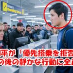 空港のゲートスタッフ、大谷翔平に優先搭乗を拒否…その後の彼の行動に、誰もが驚愕！- 大谷翔平の日々の物語