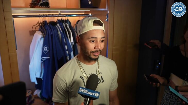 Dodgers postgame: Mookie Betts give opinion of Shohei Ohtani intentional walk & explains yelling