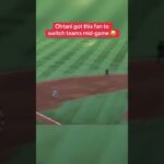 Don’t underestimate Shohei Ohtani’s aura 😅