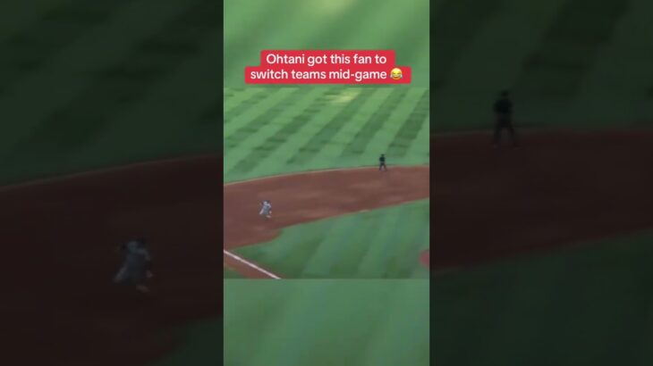 Don’t underestimate Shohei Ohtani’s aura 😅