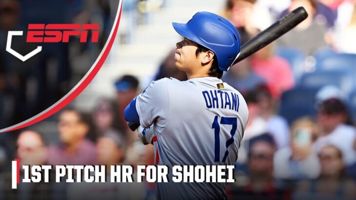 FIRST PITCH HOME RUN for Shohei Ohtani’s 19th of the season 🚀 | ESPN MLB
