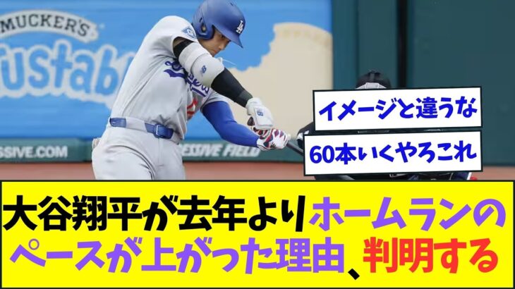 大谷翔平、打撃スタイルを大きく変えていたことが判明する【なんJなんG反応】【2ch5ch】