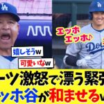 ロバーツ激怒で漂う緊張感を、エッホ谷が和ませるｗｗ【海外の反応】【大谷翔平】【なんｊ】【2ch】【プロ野球】【甲子園】【MLB】