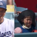Fan tried to catch a Shohei Ohtani Home Run Ball 😭