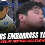 MUST-SEE: Shohei Ohtani Falls Asleep During Dodgers 18-2 Blowout of Yankees, Hyeseong Kim SHINES!
