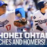 Shohei Ohtani gets it done on the mound AND at the plate! 🤯