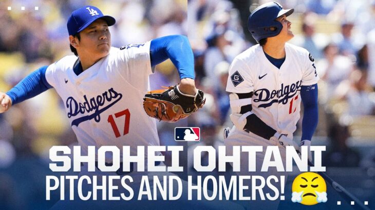 Shohei Ohtani gets it done on the mound AND at the plate! 🤯