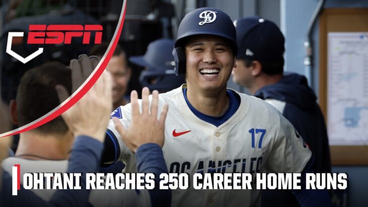 Shohei Ohtani homers twice to reach 250 for his career | ESPN MLB