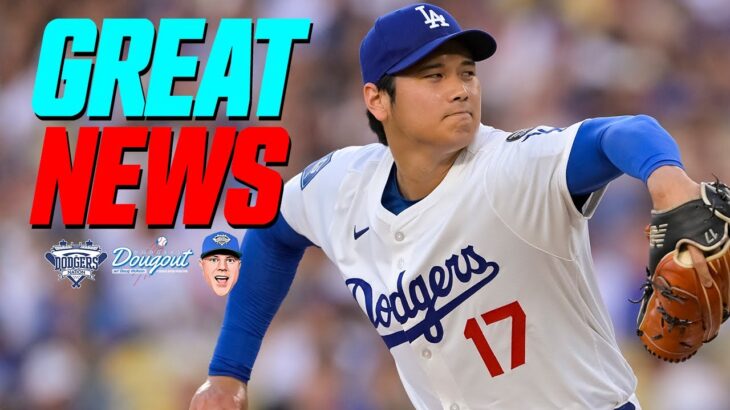This is GREAT News For the Dodgers, Shohei Ohtani Makes Dodgers Pitching Debut, Who Starts For LA?