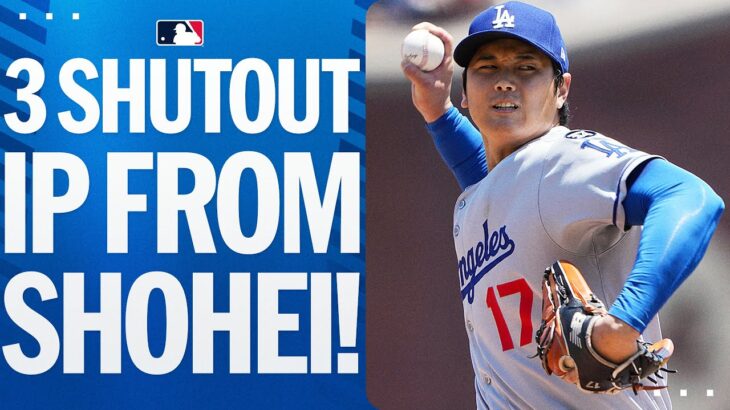 FULL START: 3 shutout innings from Shohei Ohtani today vs. the Giants! | 大谷翔平ハイライト