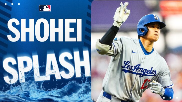 SPLASH HOMER! Shohei hits HR No. 32 into McCovey Cove! | 大谷翔平32号放つ