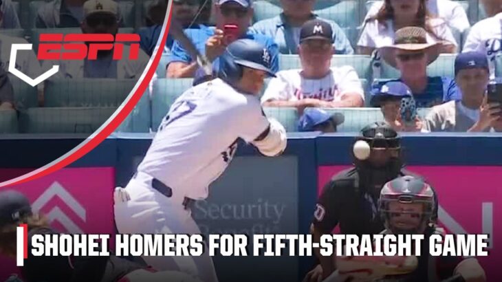 Shohei Ohtani smashes his 37th HR 😤 FIFTH-STRAIGHT game with a home run 🔥 | ESPN MLB