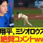 大谷翔平、ミジオロウスキーを大絶賛コメントwww