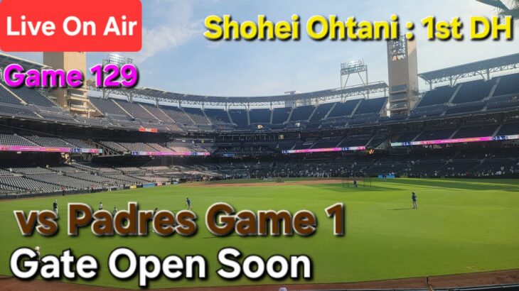 【ライブ配信】対サンディエゴ・パドレス〜シリーズ初戦〜大谷翔平選手は1番DHで出場⚾️まもなくゲートオープン⚾️Shinsuke Handyman がライブ配信中！