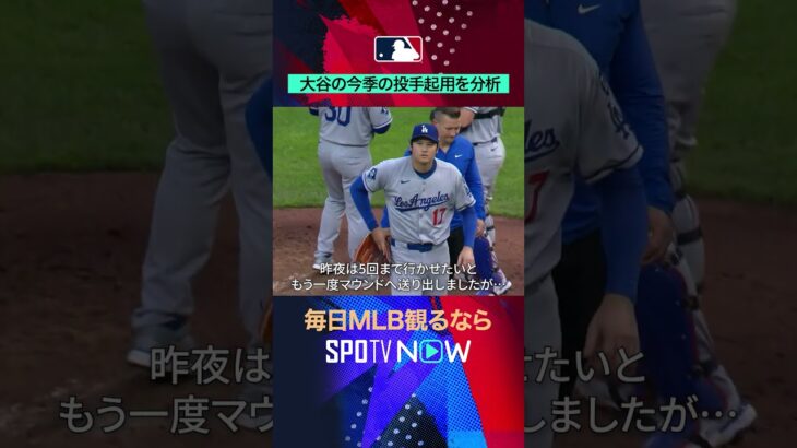 【MLB】大谷翔平が史上初📊先発投手で先頭打者三塁打 #SPOTVNOWハイライト #shorts