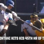 Shohei Ohtani crushes his 45th home run of the season in Dodgers’ win vs. Padres 💪 | ESPN MLB