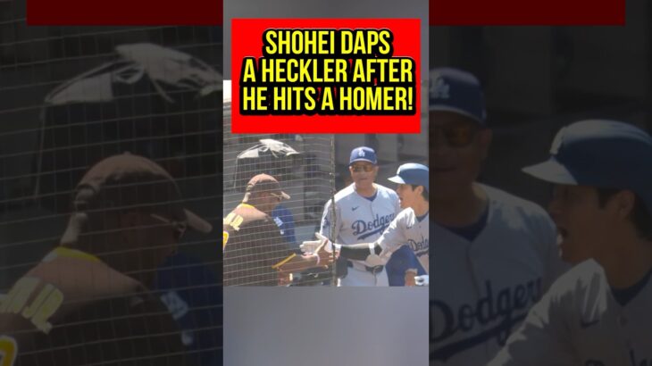 Shohei Ohtani gets friendly revenge after hitting a homer. 🤣 #mlb #shoheiohtani