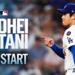FULL START: Shohei Ohtani tosses five HITLESS innings, hits a HR for the Dodgers! 🤩 | 大谷翔平ハイライト