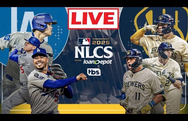 10月14日 LIVE !! ブリュワーズ vs ドジャース大谷翔平  ~ MLB 2025 GANE