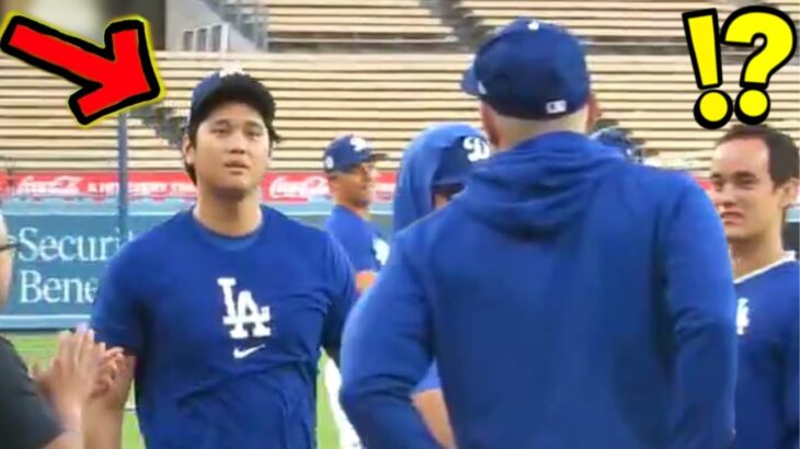 仲間に馬鹿にされた大谷がまさかの・・「カッコ良過ぎる！！」「1本ヤラれたな！」MLB記者も大絶賛の実力を発揮！【MLB】