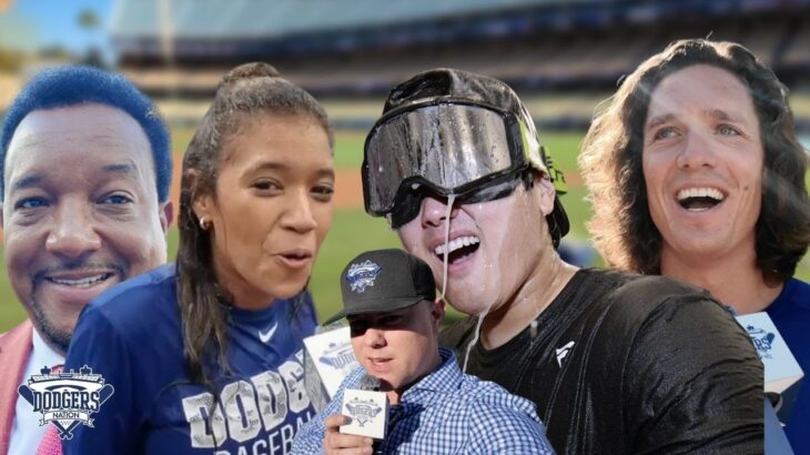 EXCLUSIVE: Dodgers to World Series Behind the Scenes! Clubhouse Celebration, Shohei Ohtani!