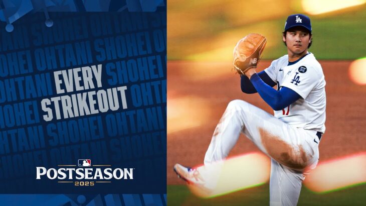 Shohei Ohtani strikes out six in his World Series pitching debut! 🤩 | 大谷翔平ハイライト