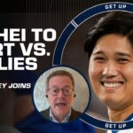 Shohei Ohtani to PITCH GAME 1 vs. Phillies 🚨 Buster Olney compares him to MICHAEL JORDAN 🤯 | Get Up