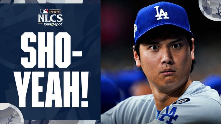 Shohei Ohtani with his first hit, RBI AND stolen base of the NLCS! 🤩 | 大谷翔平 ハイライト