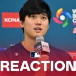 Reacting to Shohei Ohtani’s announcement that he will play for Team Japan in 2026 🇯🇵