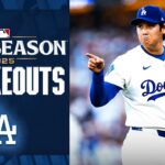 Shohei Ohtani has struck out 25 batters in 18 innings this Postseason! 😤 (Dodgers Game 7 starter!)