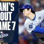 Shohei Ohtani records his first out of World Series Game 7! | 大谷翔平ハイライト