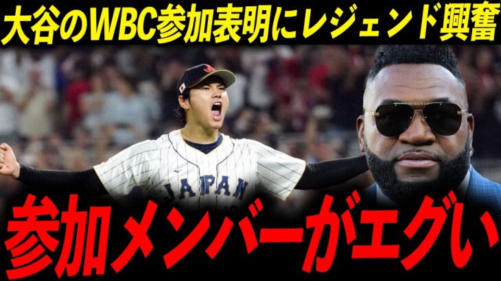 【大谷翔平】WBC出場表明でチート級米国代表と夢の対決へ！レジェンド「あいつらは本気で世界一を獲りにくるぞ」