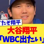 大谷翔平「WBC出たい」【なんJ プロ野球反応集】【2chスレ】【5chスレ】