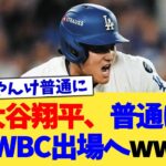 大谷翔平、普通にWBC出場へww【なんJ プロ野球反応集】【2chスレ】【5chスレ】