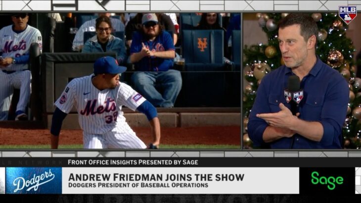 MLB Winter Meetings: Andrew Friedman talks Edwin Díaz signing, Mookie Betts, Shohei Ohtani in WBC